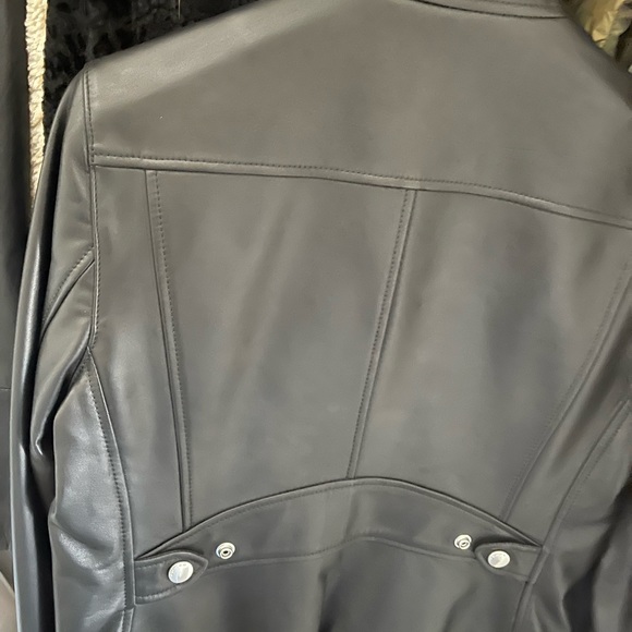 Coach leather jacket new without tags never worn - Picture 2 of 2